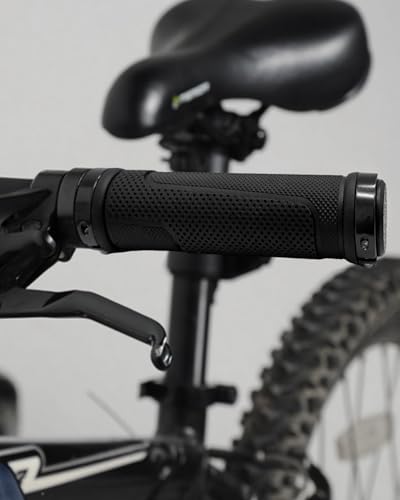 Ergonomic Soft Rubber Bike Handlebar Grips - Long/Short Versions