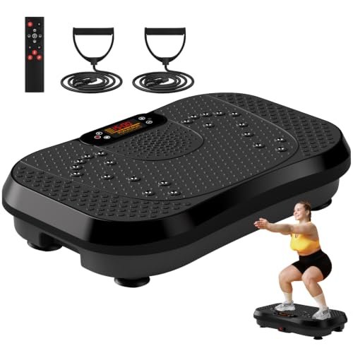 Vibration Plate Exercise Machine for Lymphatic Drainage & Fitness