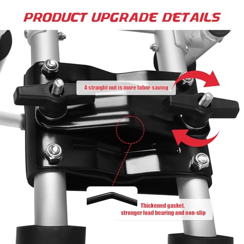 Folding Kayak Roof Rack - 2 Pair J-Bar Carrier for SUV & Truck