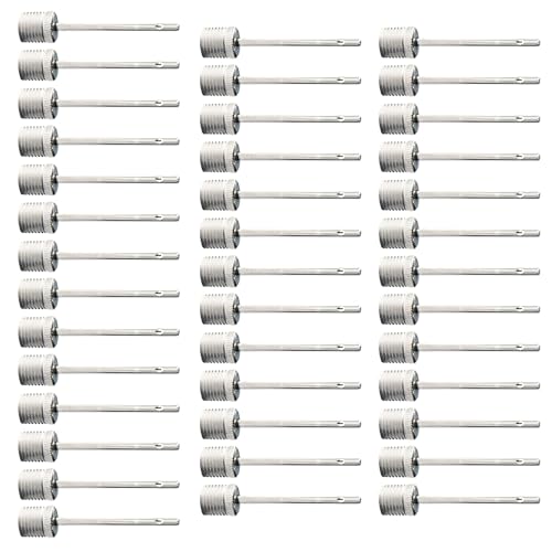 40 Pack Ball Pump Needles - Heavy Duty Inflating Pins for Sports Balls