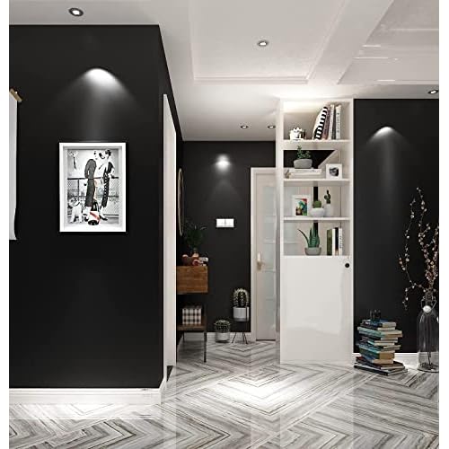 AbaBoorty Chalkboard Wallpaper for Walls Matte Black Contact Paper Self Adhesive Removable Solid Black Peel and Stick Wallpaper Waterproof Roll for Blackboard Wall Decal Reform 15.7"X78.7"