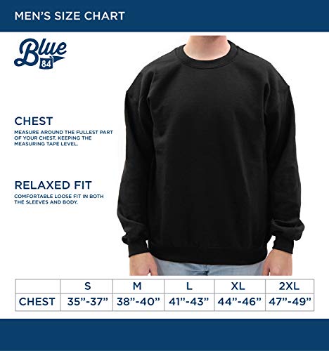 Blue 84 NCAA Utah Utes Team Color Crewneck Sweatshirt - Large