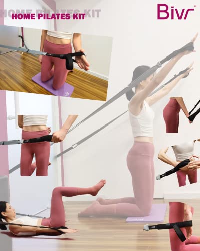 Portable Pilates Home Kit - Resistance Bands & Loop Straps
