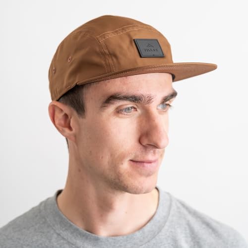 Tillak Wallowa Kodra Hat - Lightweight Oxford Nylon 5 Panel Cap, Russet Brown, One Size
