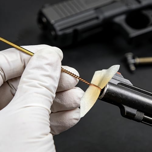 Gun Cleaning Kit: 300 Lint-Free Patches and 50 Pointed Swabs