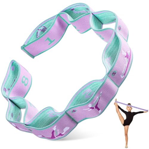 Kids Stretch Strap for Gymnastics & Ballet - Purple