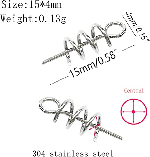 Fishing Crank Hook Centering Pin - 15x4mm, 200pcs