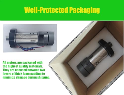2.80 HP Treadmill DC Drive Motor with Flywheel - Replacement Part
