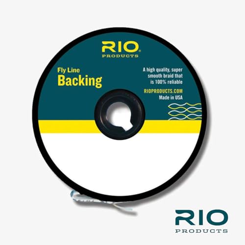 RIO 65lb Fly Line Backing, 30lb Diameter, Multi-Color Gel Spun 200 Yards