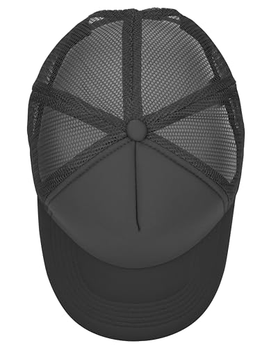 Gelante Sublimation Blank Trucker Hats - Polyester Foam Mesh Snapback