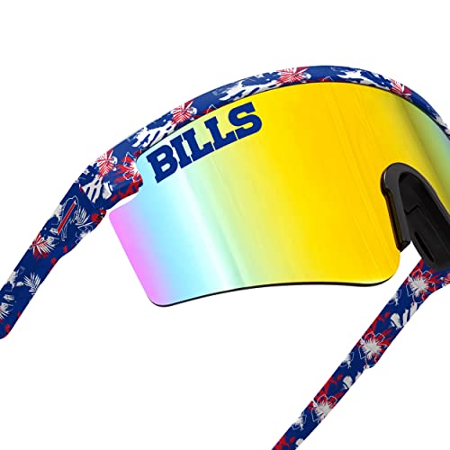 Buffalo Bills Large Frame Sunglasses - Floral Design