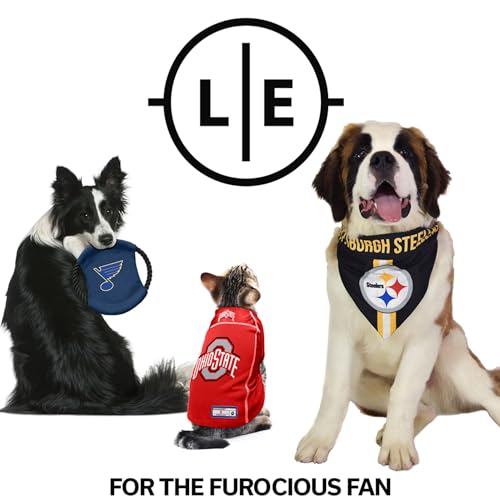 Detroit Lions Stretch Pet Jersey - Team Color, Small Size