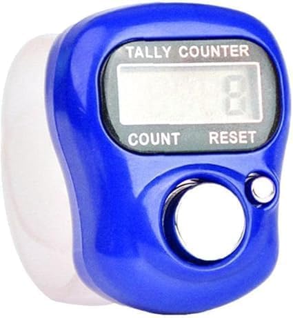 LED Digital Finger Counter - Handheld Tally Counter for Golf & Hair Care