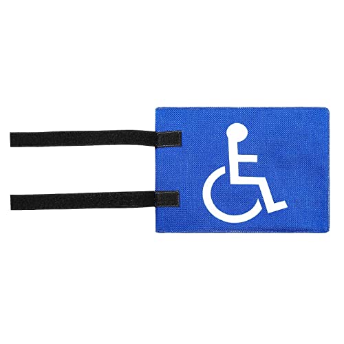 Handicap Golf Cart Flag with Velcro Strap - 8.26" x 5.9"