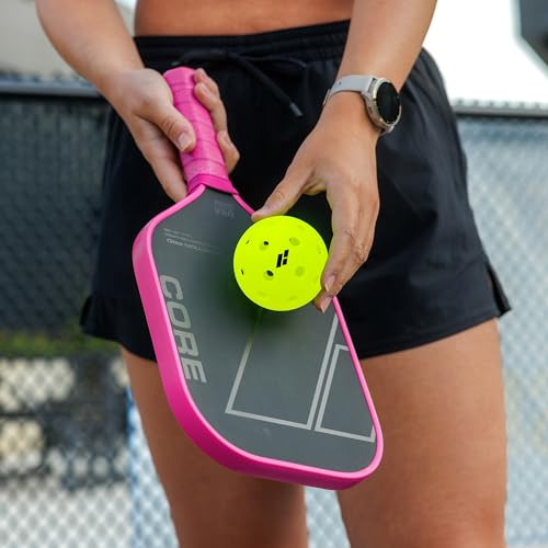 Outdoor Pickleball Balls - Durable USAPA Approved - Neon 3 Pack