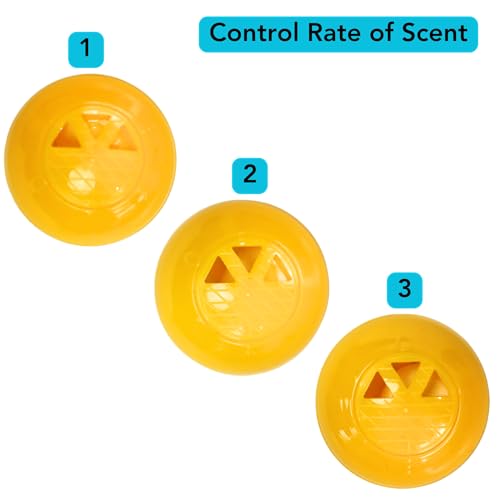 12-Pack Yellow Shoe & Backpack Deodorizer Spheres
