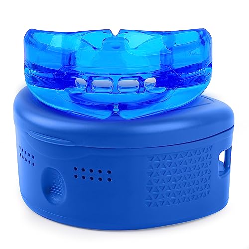 Mouth Guard for Sports - Soft, No Boiling, Blue/Strapless