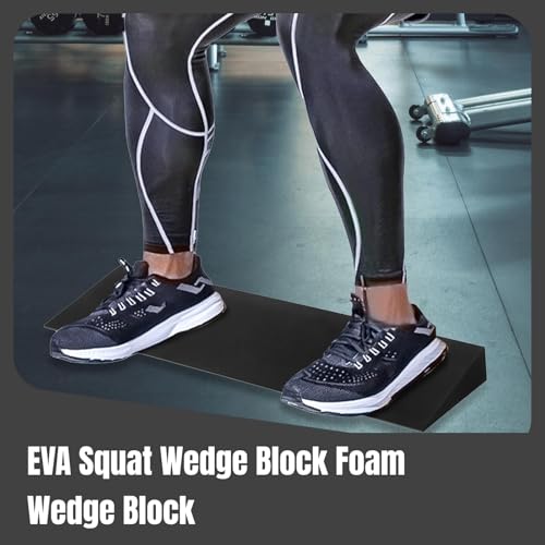 Elevated Squat Wedge Block - Calf Stretcher for Fitness & Yoga