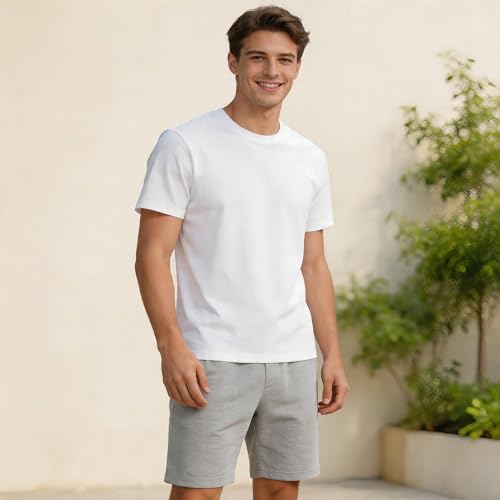 IRUD Men’s X-Large White UPF 50+ Sun Rash Guard Swim Shirt - Quick-Dry SPF Fishing Tee