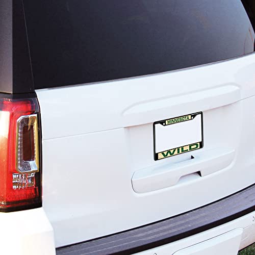Ohio State Buckeyes Laser Cut Chrome License Plate Frame - 12" x 6"