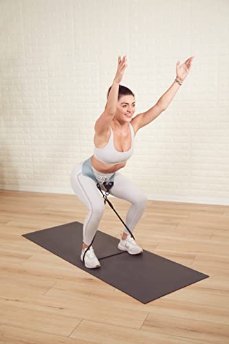 Squat Resistance Bands for Full-Body Workouts - Blue/Black