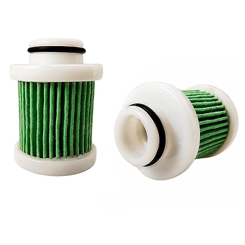 Yamaha 4-Stroke Fuel Filter Element for 25-135 HP Outboard Motor (2-Pack) - Fits Models 2005+