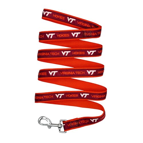 NCAA Virginia Tech Hokies Dog Leash - Large Satin Leash