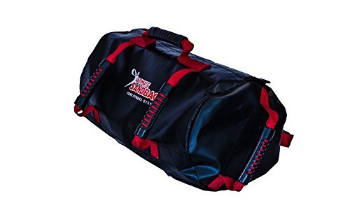 Heavy Duty Workout Sandbag - Adjustable Weights up to 40 lbs - Black