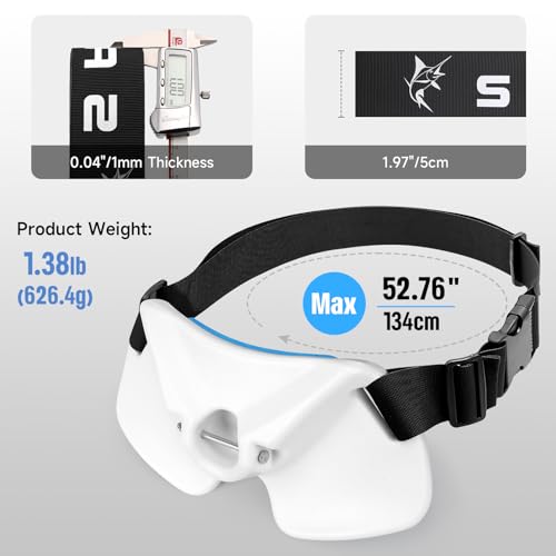 SANLIKE Fishing Fighting Belt Adjustable Rod Holder Waist Girdle Black - White Variation