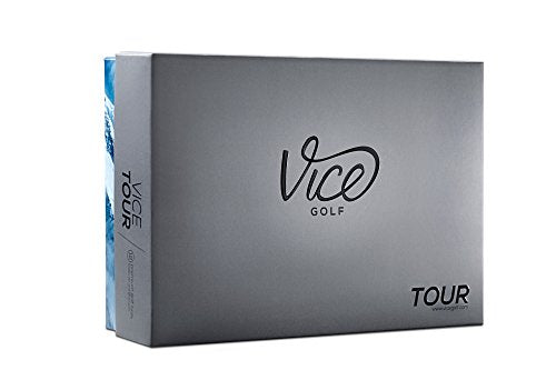 Vice Tour Golf Balls - 3-Layer Design for Distance & Control