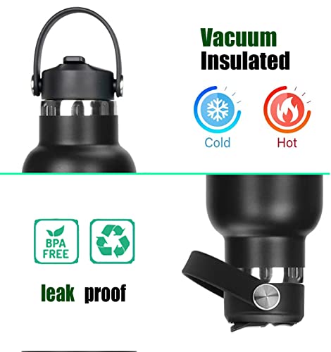 Straw Lid for Hydro Flask Standard Mouth 18 oz 21 24 Top Lids with