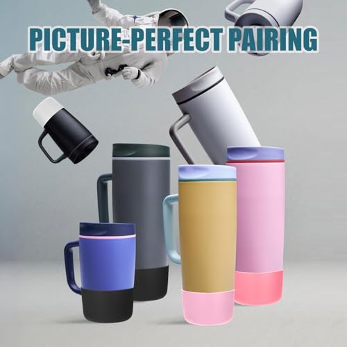Silicone Boot for Owala SmoothSip Tumbler - 2-Pack, Black