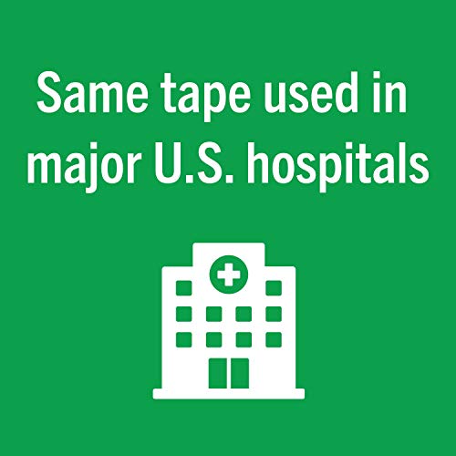 Medical Tape - 2 Rolls of 1-Inch x 10-Yards Waterproof Clear Tape