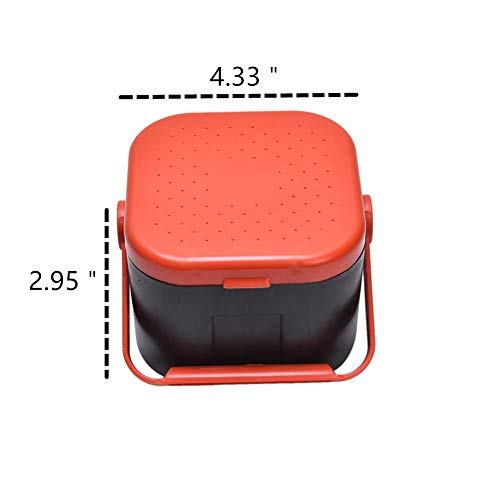 Worm Bait Storage Box - 2PCS Fishing Accessory Containers