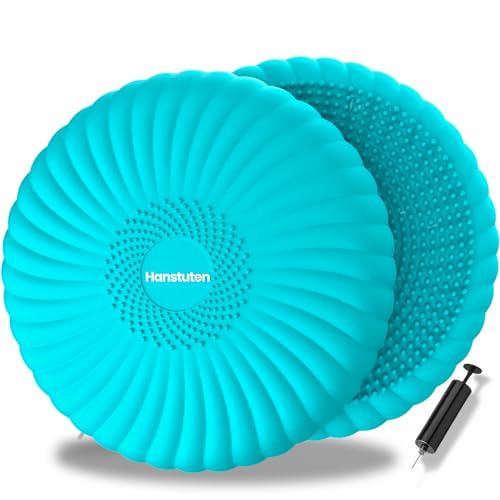 Wobble Cushion Balance Disc - Extra Thick Non-Slip, Turquoise