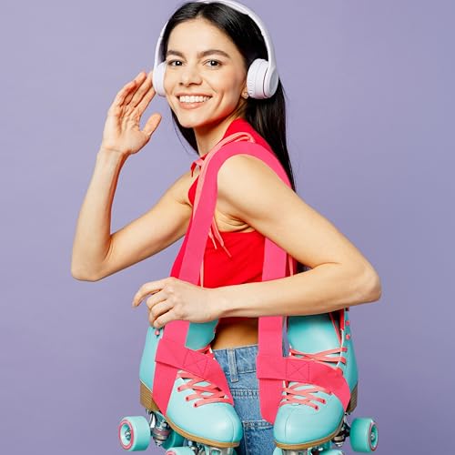 Adjustable Roller Skate Leash - Dark Purple Carrier Strap