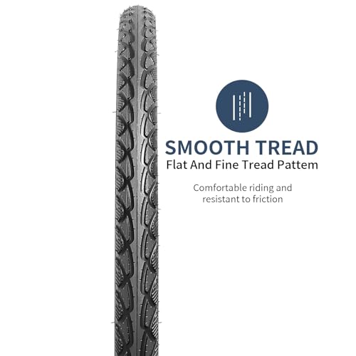 YunSCM 700x40C Gravel Bike Tires - 2Pcs Foldable 700C 40-622 Tubeless-Ready