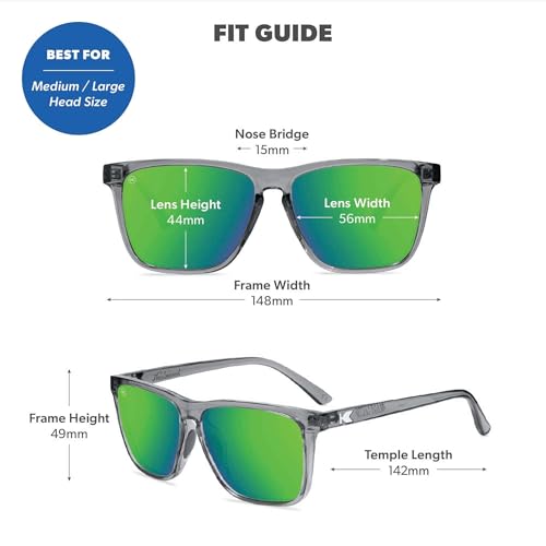 Polarized Square Sunglasses for Men & Women - UV400 Protection
