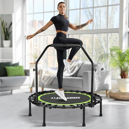 Foldable Mini Bungee Rebounder Trampoline for Adults - 40 Inch