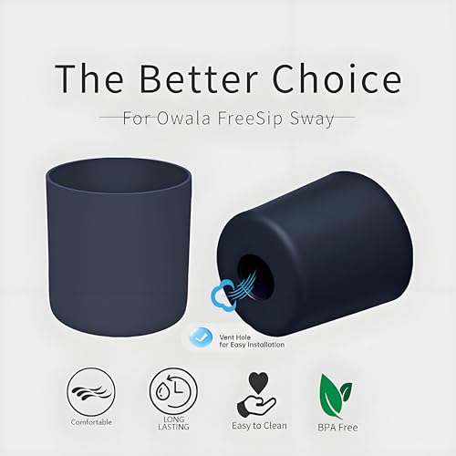 Silicone Protective Boot for Owala FreeSip Sway Bottles - Sea Captain
