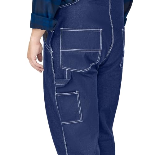 Liberty Big Smith Men's Rigid Denim Bib Overalls 44W x 30L