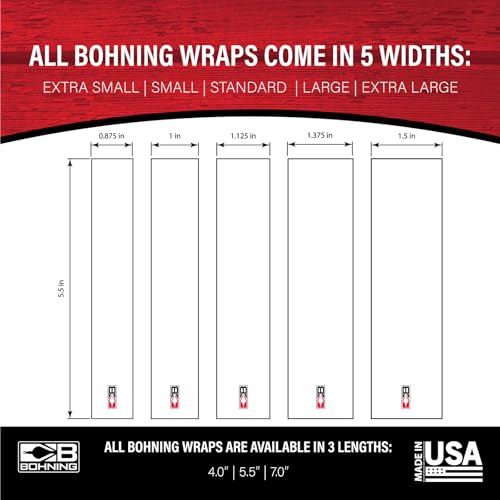 Bohning Solid Arrow Wraps - 5.5" Small White Vinyl Archery Arrow Wraps