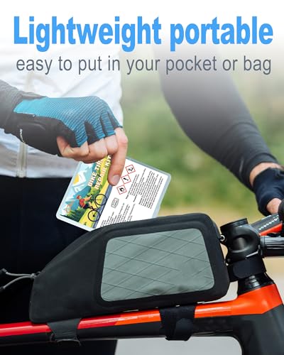 Bike Tire Repair Kit with Heavy-Duty Levers and Patches