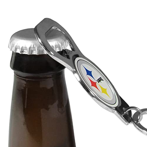 NFL Key Chain Bottle Opener - Pittsburgh Steelers Emblem