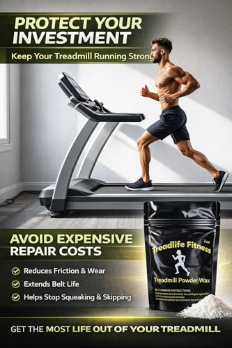 Dry Treadmill Belt Wax - 2oz Powder for Smooth Performance