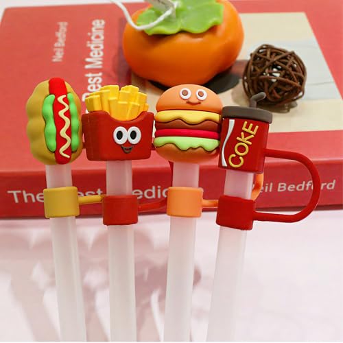 Straw Covers for Stanley Tumblers - 10mm Straw Toppers (4 Pcs)