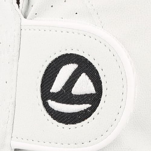 Left-Handed Golf Glove - White Medium - Stratus Tech