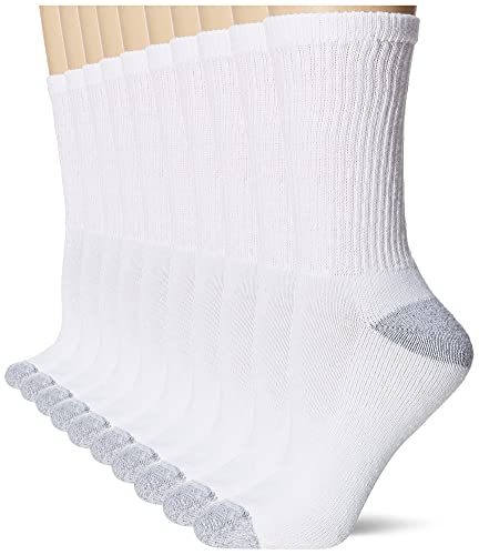 Cushioned Athletic Ankle Socks - 10-Pack for Women