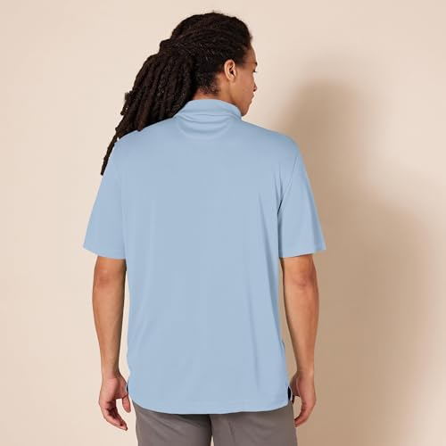 Men's Regular Fit Golf Polo Shirt - Light Blue, Small