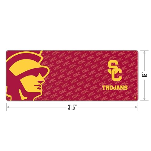 USC Trojans Desk Pad - Water & Stain Resistant, Non-Slip